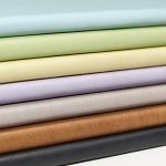A5-Softcover-Notizbuch aus Kunstleder mit Gummiband, liniert farbe hellblau