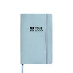A5-Softcover-Notizbuch aus Kunstleder mit Gummiband, liniert