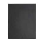 A5-Softcover-Notizbuch aus Kunstleder und Stift, liniert farbe schwarz