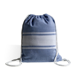2-in-1-Strandtuch mit Rucksackfunktion aus Baumwolle, 90 x 180 cm farbe marineblau