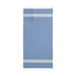 2-in-1-Strandtuch mit Rucksackfunktion aus Baumwolle, 90 x 180 cm farbe hellblau