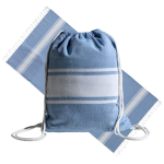 2-in-1-Strandtuch mit Rucksackfunktion aus Baumwolle, 90 x 180 cm