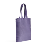 Tragetasche aus recycelter Baumwolle und recyceltem Kunststoff farbe violett