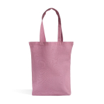 Tragetasche aus recycelter Baumwolle und recyceltem Kunststoff farbe hellrosa