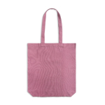Tragetasche aus recycelter Baumwolle und recyceltem Kunststoff farbe hellrosa
