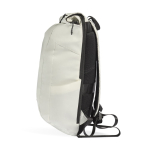 Reflektierender Rucksack aus recyceltem Kunststoff mit Rollverschluss 15,6'' farbe weiß