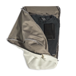 Reflektierender Rucksack aus recyceltem Kunststoff mit Rollverschluss 15,6'' farbe weiß