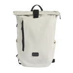 Reflektierender Rucksack aus recyceltem Kunststoff mit Rollverschluss 15,6''