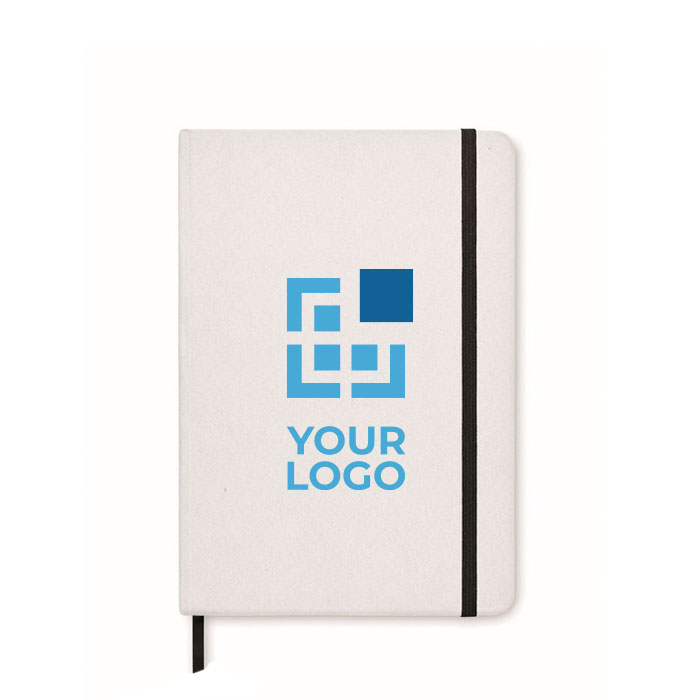 Notizbuch mit Cover aus Recyclingkarton und Steinpapier, A5