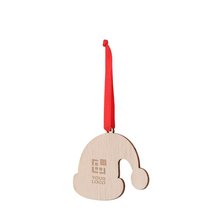 Weihnachtsbaumschmuck aus Holz in Form eines Weihnachtbaumes