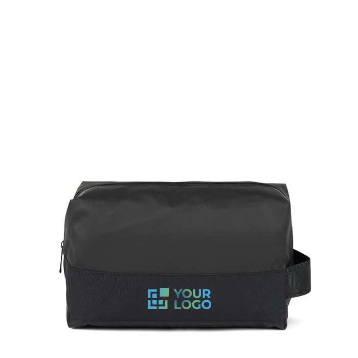 Kulturtasche aus recyceltem Polyester im eleganten Design