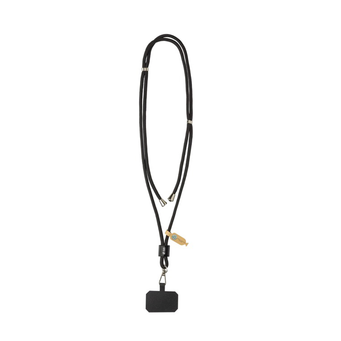 Firmen-Lanyard aus RPET, um dein Handy bei dir zu tragen