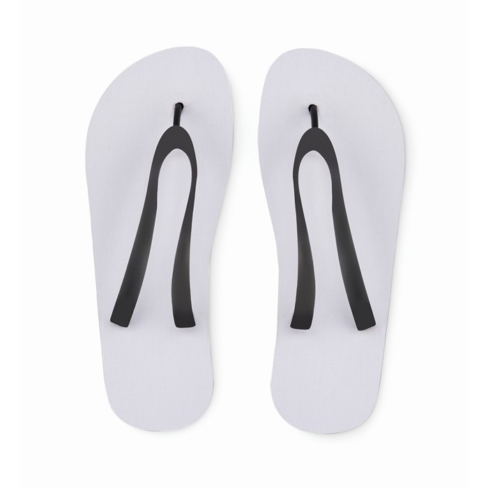 Blank flip flops deals