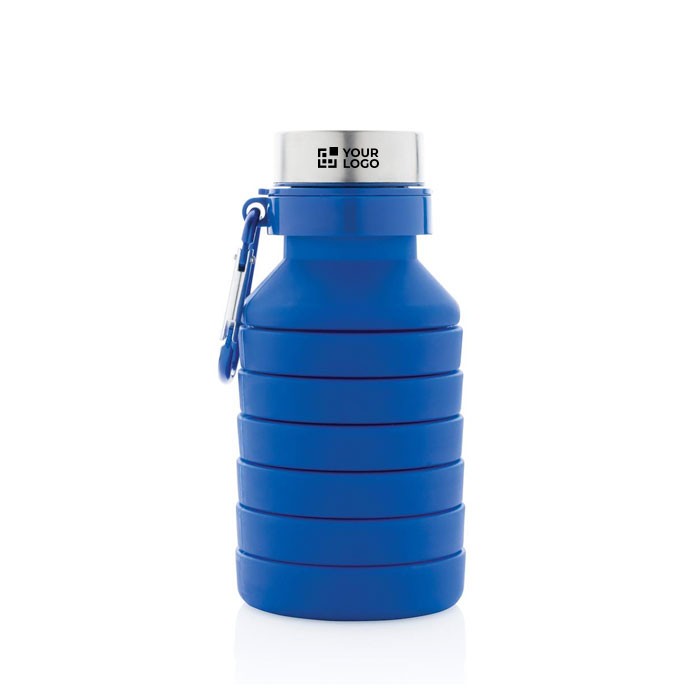 XD Collection ‐ Faltbare Wasserflasche mit Karabiner