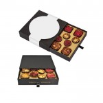 Schachtel mit 12 Premium-Pralinen in 4 Geschmacksrichtungen farbe schwarz zweite Ansicht