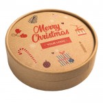 Weihnachtliches Süßigkeiten-Trio in recycelter Box farbe natürliche farbe dritte Ansicht