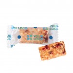 Mini-Müsliriegel mit Preiselbeeren im recycelbaren Umschlag farbe transparent Hauptansicht