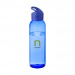 Tritanflasche für Werbung Farbe blau Ansicht mit Tampondruck