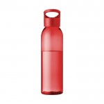 Tritanflasche für Werbung Farbe rot Vorderansicht