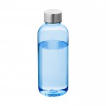 Einfache Flasche aus Tritan mit Logo Farbe blau