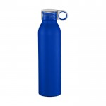 Trinkflasche mit Schraubverschluss als Werbeartikel Farbe blau