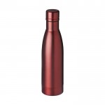 Bedruckte Luxusflasche Farbe rot