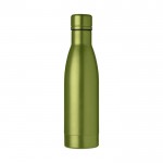 Bedruckte Luxusflasche Farbe grün zweite Vorderansicht