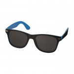 Retro-Sonnenbrille in zwei Farben Farbe blau