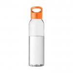 Tritanflaschen mit Aufdruck Farbe orange zweite Vorderansicht