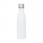 Gesprenkelte Flasche für Werbung Farbe weiß zweite Vorderansicht