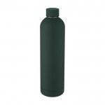 Thermosflasche im modernen Design, Farbe dunkelgrün