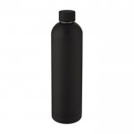 Thermosflasche im modernen Design, Farbe schwarz