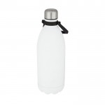 Extragroße Flasche mit Thermofunktion Farbe weiß