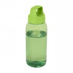 Recycelte Plastikflasche mit breitem Henkel, 450 ml farbe grün