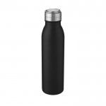 Auslaufsichere Flasche aus recyceltem Edelstahl, 700 ml farbe schwarz