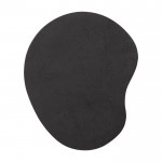 Mauspad aus Schaumstoff mit Handgelenkstütze farbe schwarz vierte Ansicht
