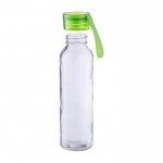 Glasflasche mit passendem Silikonstopfen und Band, 500 ml farbe hellgrün vierte Ansicht