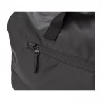 Sporttasche aus wasserabweisendem Polyester farbe schwarz sechste Ansicht
