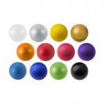 Zen-Anti-Stress-Ball farbe silber zweite Ansicht in verschiedenen Farben
