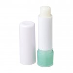 Origineller Lippenpflegestift in zwei Farben Farbe Mintgrün