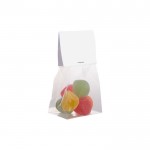 Tüte mit zuckerhaltigen Gummibärchen bedrucken, 50 g farbe transparent zweite Ansicht