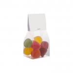 Zuckerhaltige Gummibärchen mit bedruckbarem Kopfteil, 100 g farbe transparent zweite Ansicht