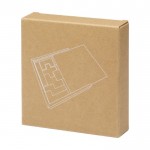 Puzzle aus Buchenholz mit 14 Teilen in Schiebebox farbe natürliche farbe zweite Ansicht mit Box