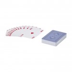 Klassisches Kartenspiel mit 54 Karten und 2 Jokern farbe weiß zweite Ansicht
