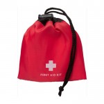 Erste-Hilfe-Kasten in der Firmentasche Farbe Rot dritte Ansicht