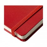 Qualitätsnotizbuch für Führungskräfte Farbe rot Detailansicht 1
