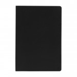 Softcover-Notizbuch mit wasserfestem Papier Farbe schwarz zweite Vorderansicht