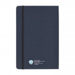 Ökologisches Notizbuch mit integrierten, linierten Blättern farbe marineblau zweite Rückansicht