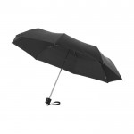 Kleine faltbare Regenschirme als Werbemittel Farbe schwarz