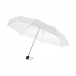 Kleine faltbare Regenschirme als Werbemittel Farbe weiß
